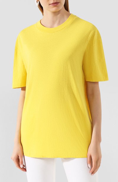 Хлопковая футболка ACNE STUDIOS, арт. AL0119/W, фото 3