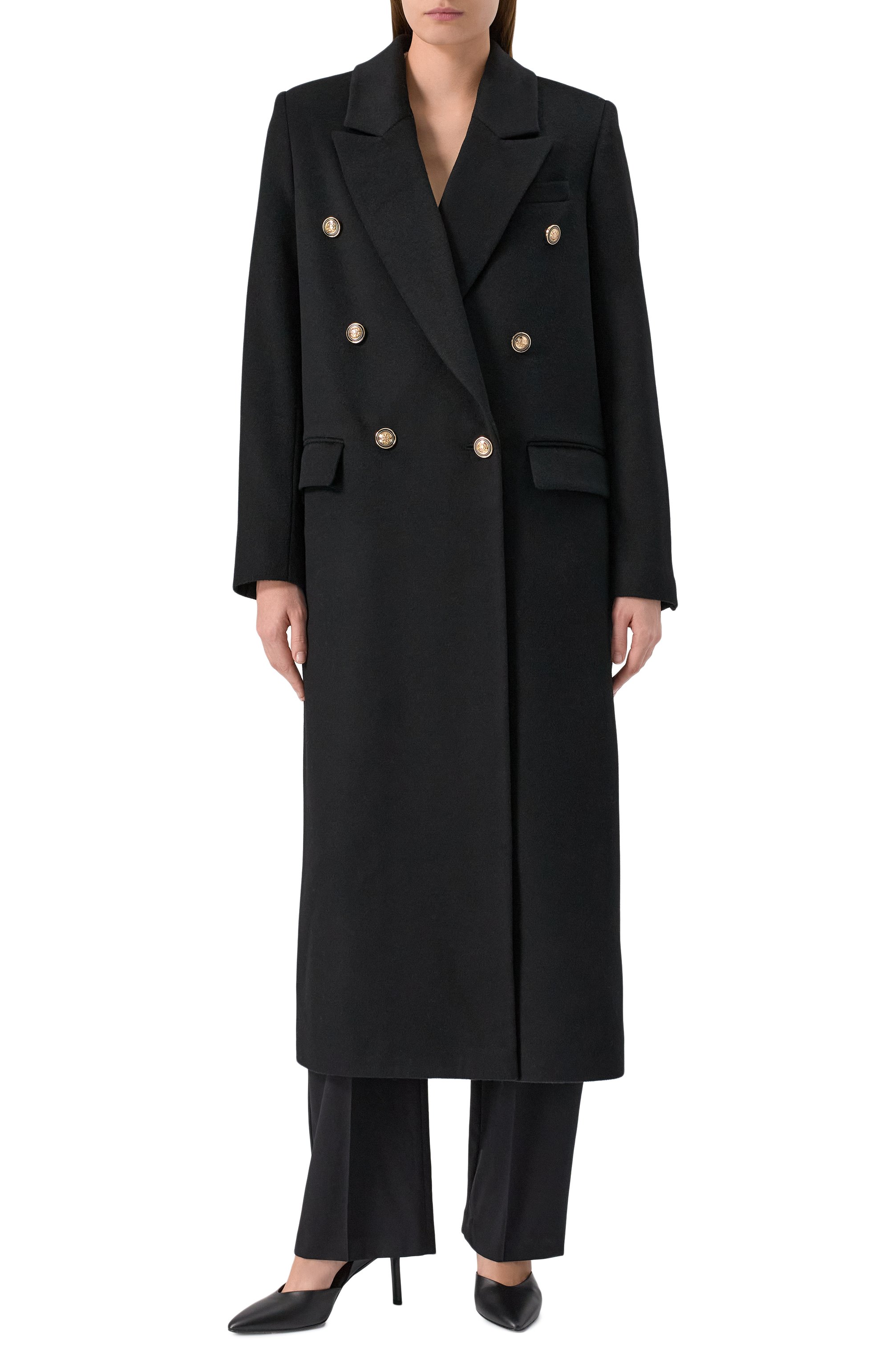 Пальто из шерсти и кашемира SEVEN LAB, арт. SCP.13.900.59, фото 3