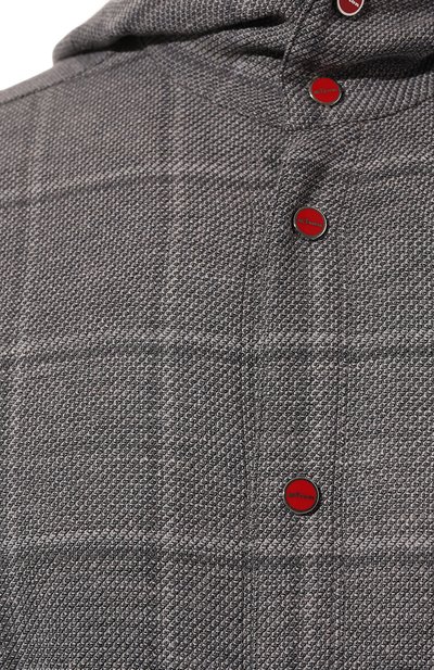 Рубашка из шерсти и льна KITON, ар�т. UMCMARK0642C, фото 5