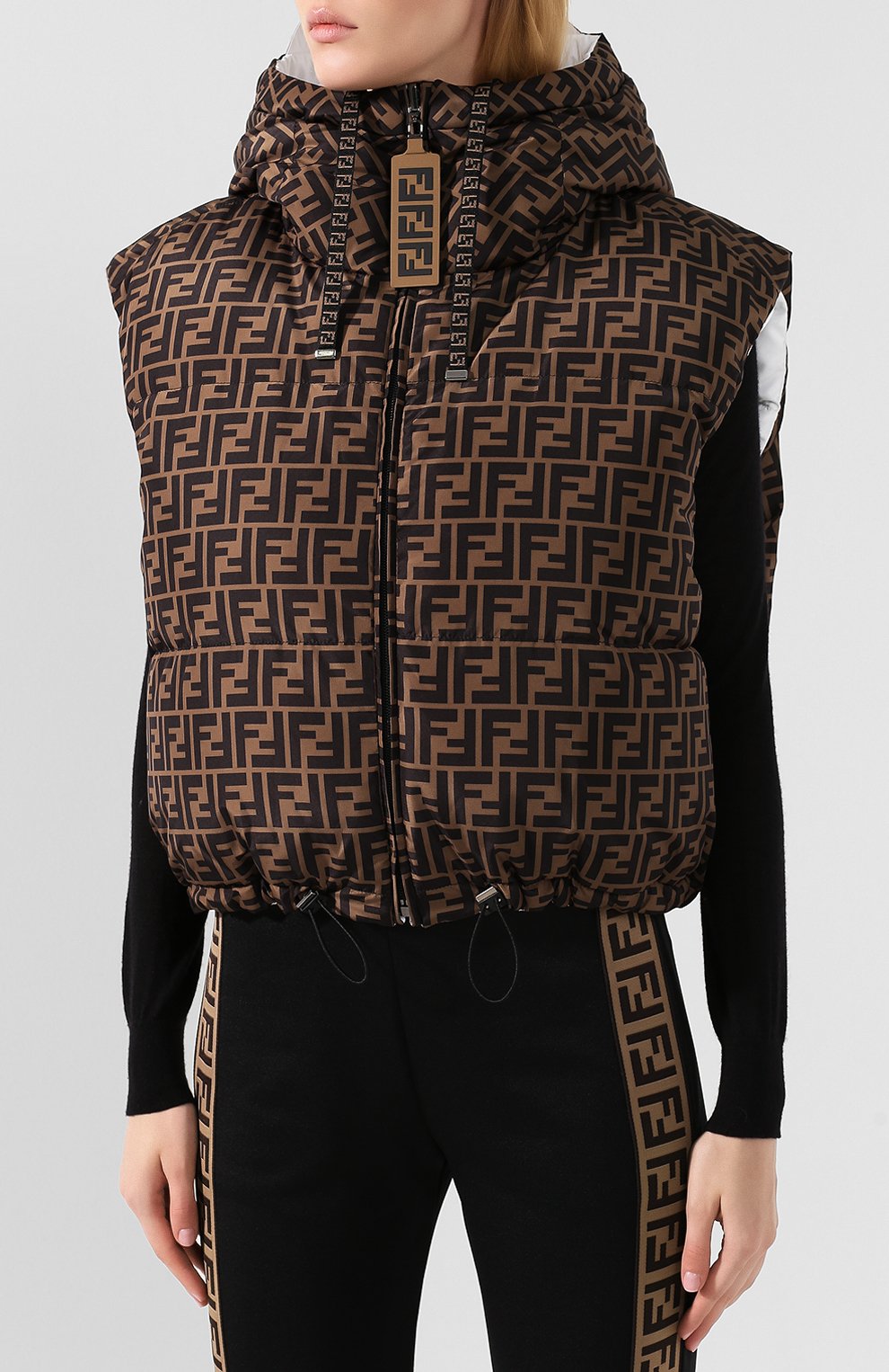 Двусторонний жилет FENDI, арт. FAA436 A8X3, фото 3
