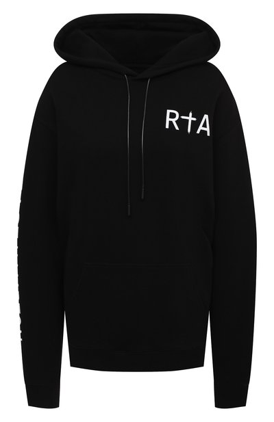 Хлопковое худи RTA, арт. WF0213-95BLK1, фото 1