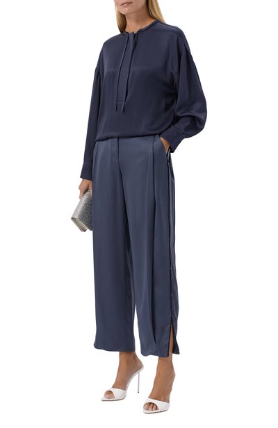 Атласные брюки GIORGIO ARMANI, арт. GW004386/AF31286, фото 2