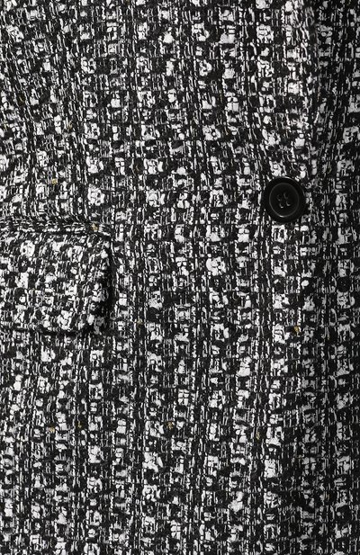 Жакет из вискозы SEVEN LAB черно-белого цвета по цене 26880 руб., арт. JTW2 20-0 black/white, фото 5 Жакет из вискозы SEVEN LAB, арт. JTW2 20-0 black/white, фото 5