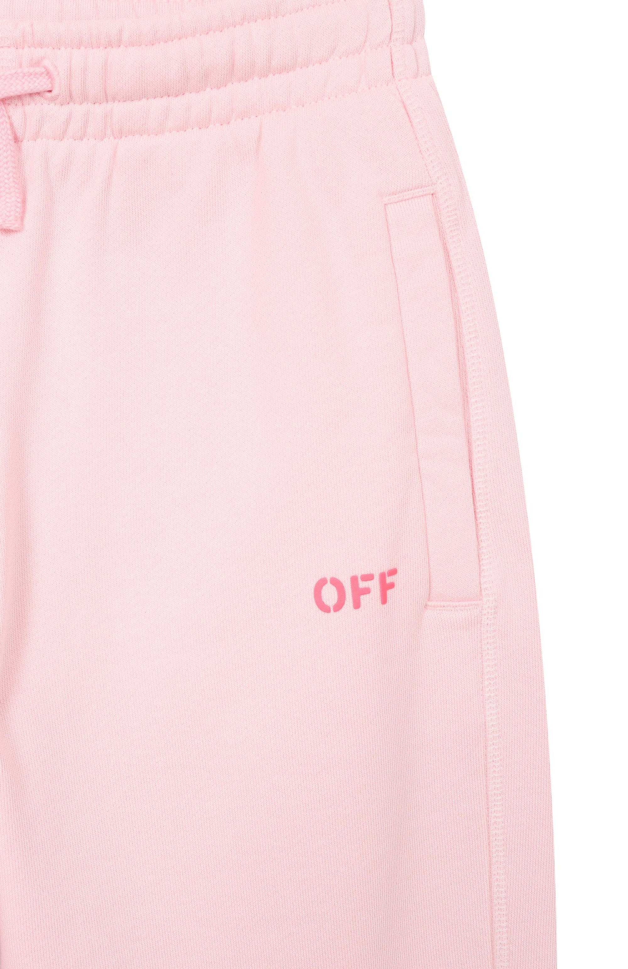 Хлопковые джоггеры OFF-WHITE, арт. 0GCH001S26FLE001_001, фото 3