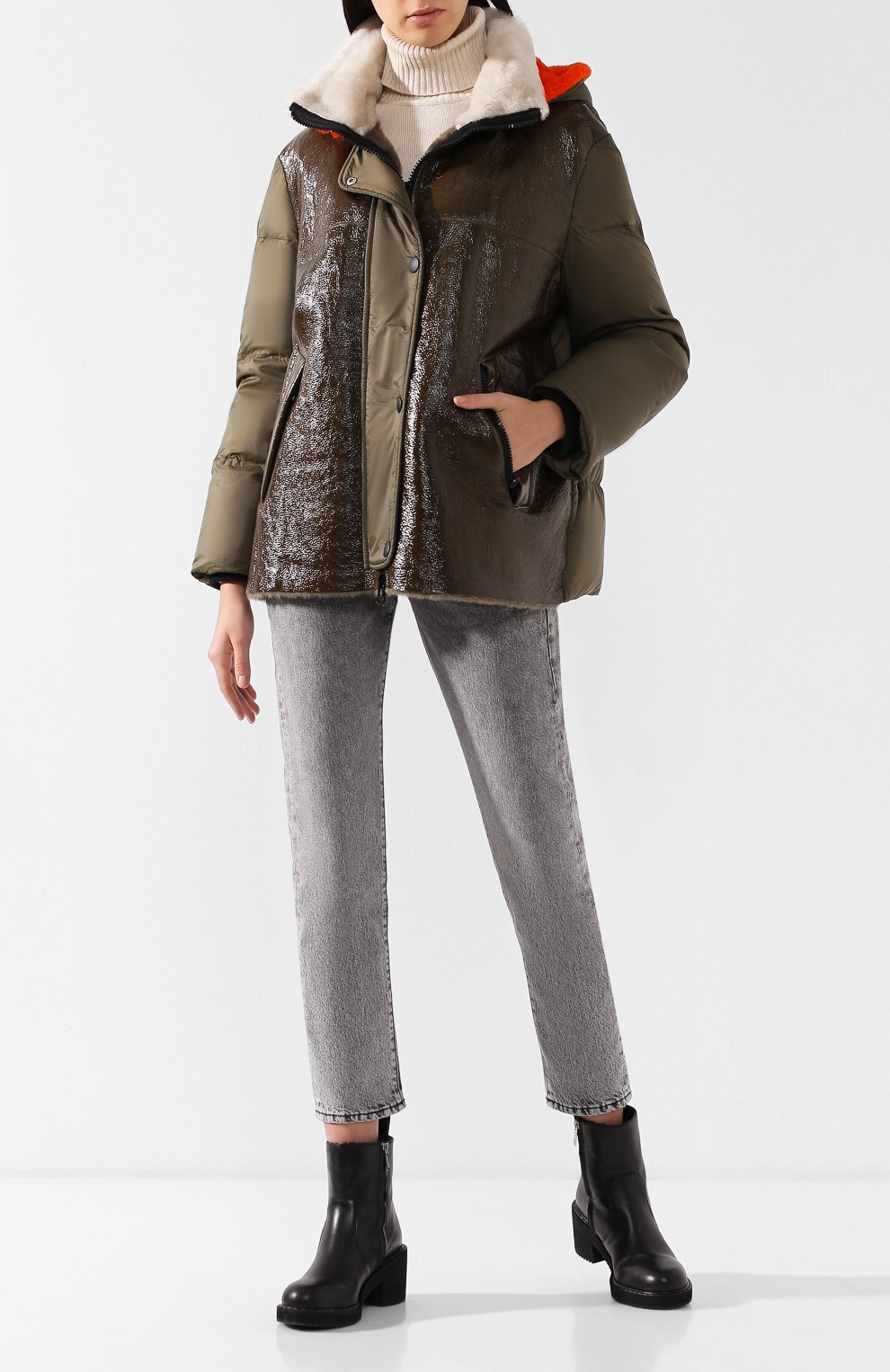 Куртка с меховой подкладкой YS ARMY PARIS, арт. 9WFV06076NY4W, фото 2