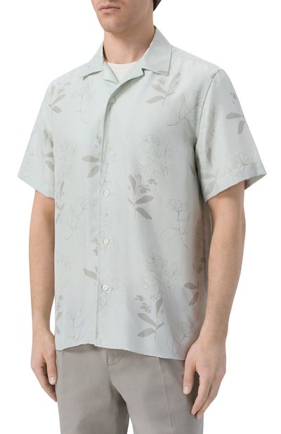 Шелковая рубашка CORNELIANI, арт. 27I204/2711904, фото 3