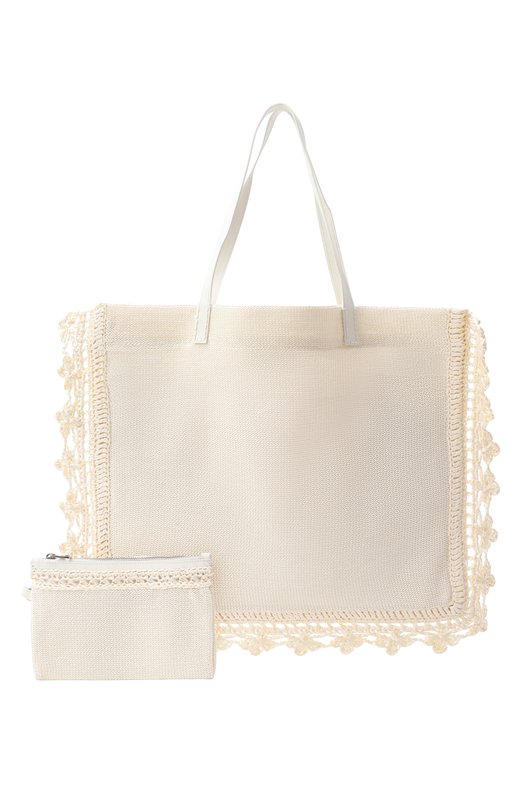 Сумка-тоут Crochet  JW Anderson HB0730/FA0451 Кремовый  HB0730/FA0451 Фото 7