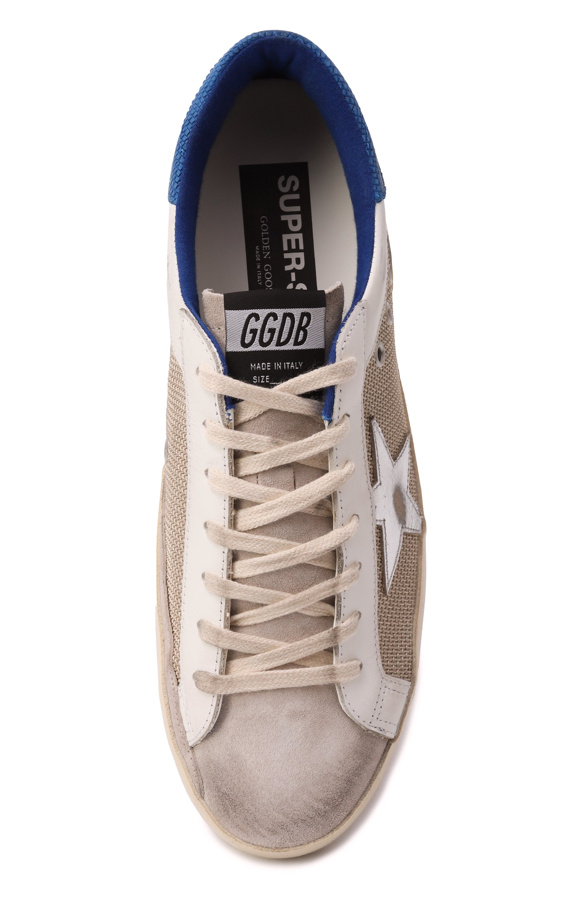 Комбинированные кеды super-star GOLDEN GOOSE DELUXE BRAND, арт. GMF00103.F006815, фото 6