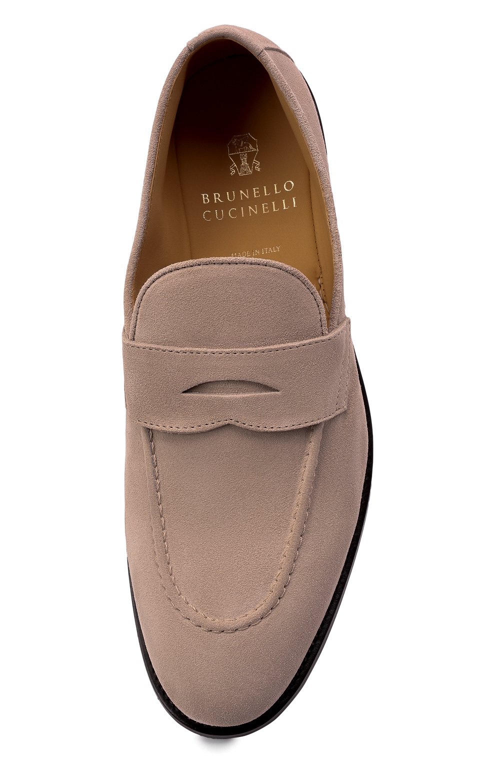 Замшевые пенни-лоферы BRUNELLO CUCINELLI, арт. MZUCCLB872, фото 6