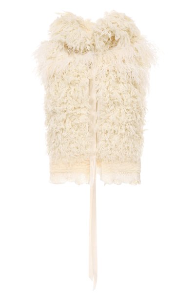 Женский шерстяной жилет ANN DEMEULEMEESTER, арт. B0013542/KN082