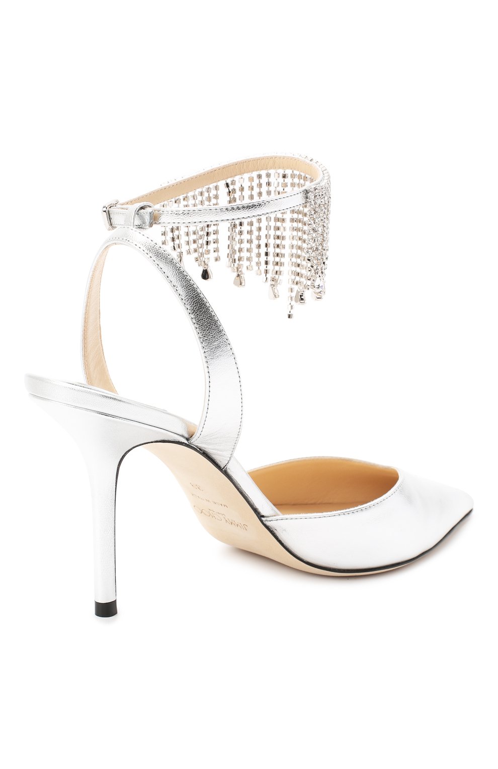 Кожаные туфли birtie 85 JIMMY CHOO, арт. BIRTIE 85/DRU, фото 4