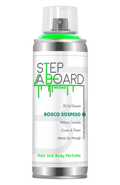 Ароматная дымка bosco sospeso (150ml) STEP ABOARD бесцветного цвета по цене 6100 руб., арт. 8055519710010, фото 1 Ароматная дымка bosco sospeso (150ml) STEP ABOARD, арт. 8055519710010, фото 1