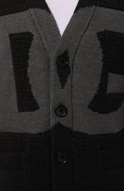 Шерстяной кардиган DOLCE & GABBANA, арт. GXV13T/JCVX2, фото 5