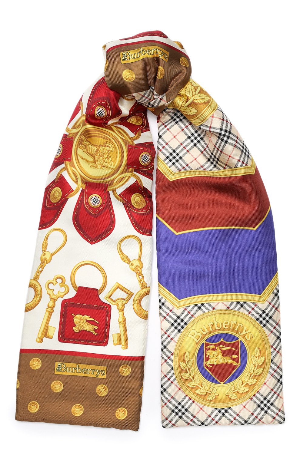 Шелковый шарф BURBERRY, арт. 4080023, фото 1