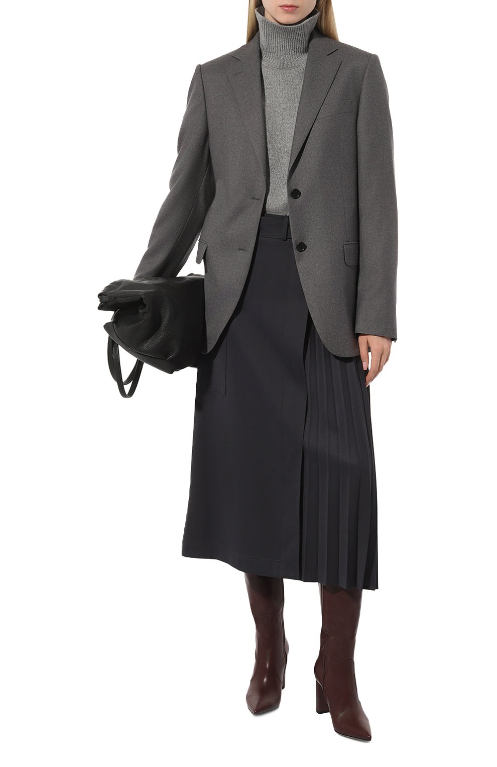 Кожаные сапоги rhymes GIANVITO ROSSI, арт. G80314.85RIC.VITMERL, фото 2