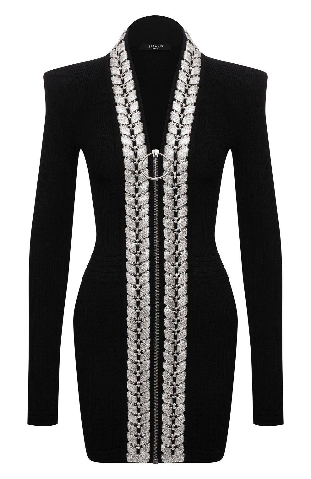 Платье из вискозы BALMAIN, арт. WF0R8061/KA13, фото 1
