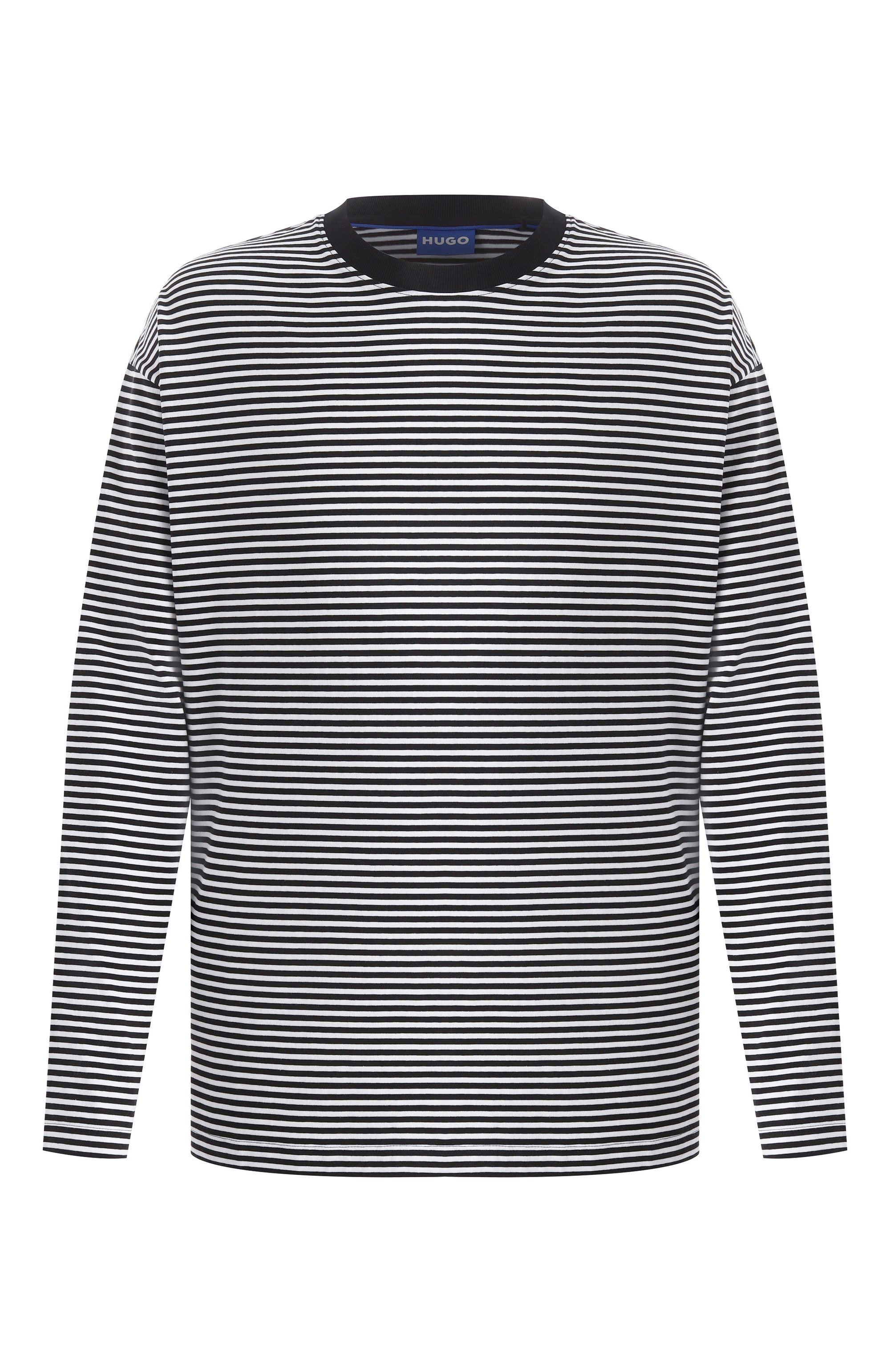 Хлопковый лонгслив HUGO BLUE, арт. 50531982, фото 1