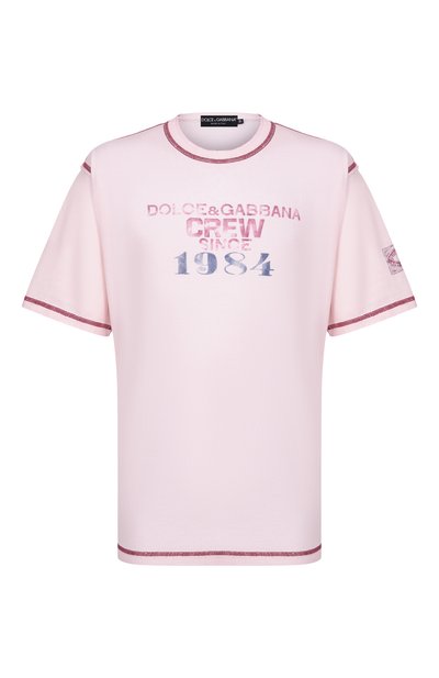 Хлопковая футболка DOLCE & GABBANA, арт. G8T05T/G7PPC, фото 1