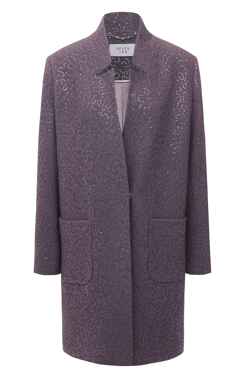 Шерстяное пальто SEVEN LAB, арт. C№1-04/1lilac, фото 1