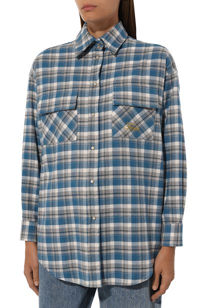 Хлопковая рубашка FORTE DEI MARMI COUTURE, арт. 24WF3103, фото 3