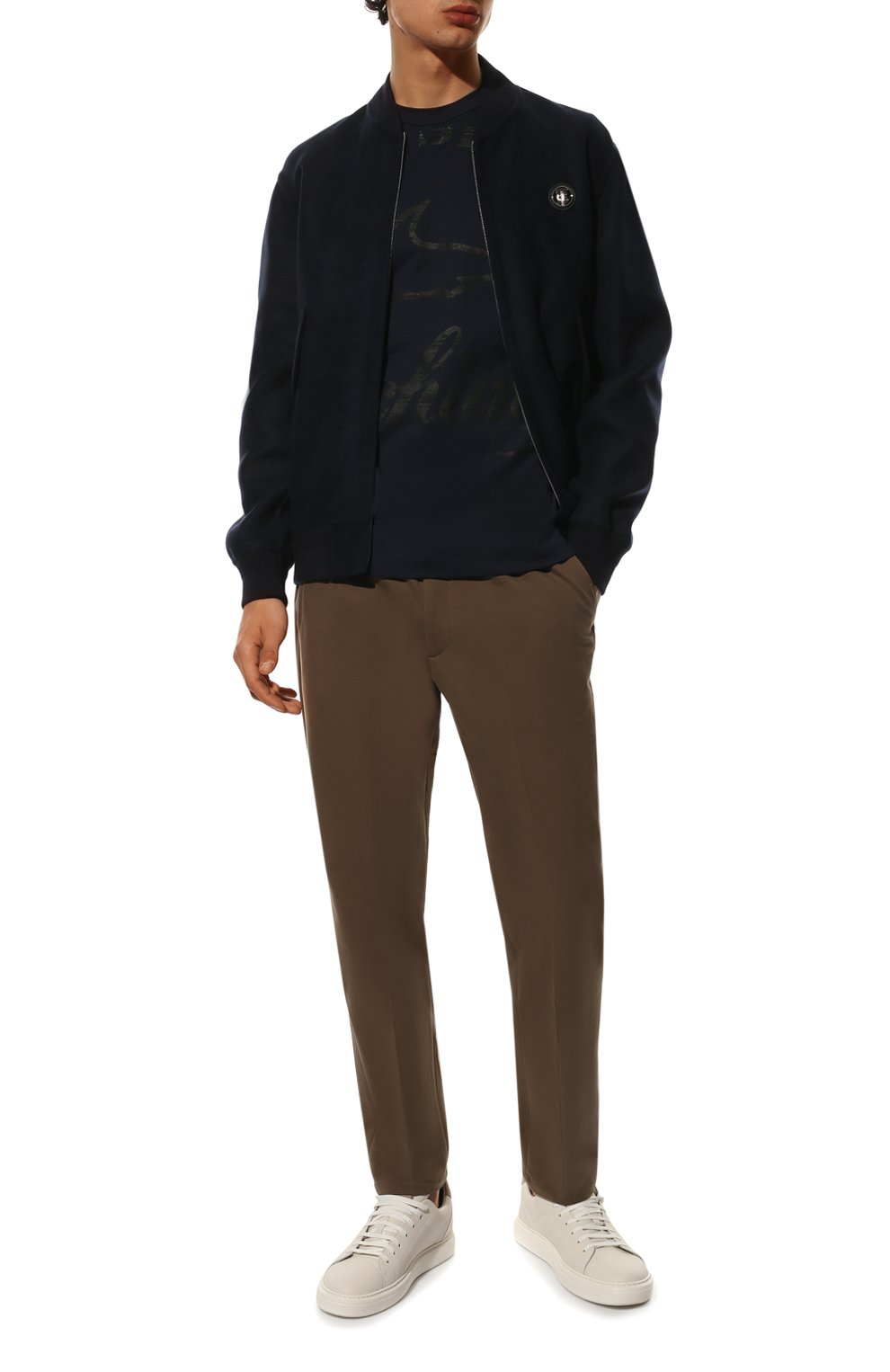 Хлопковая футболка PAUL&SHARK, арт. 22411018/C00, фото 2