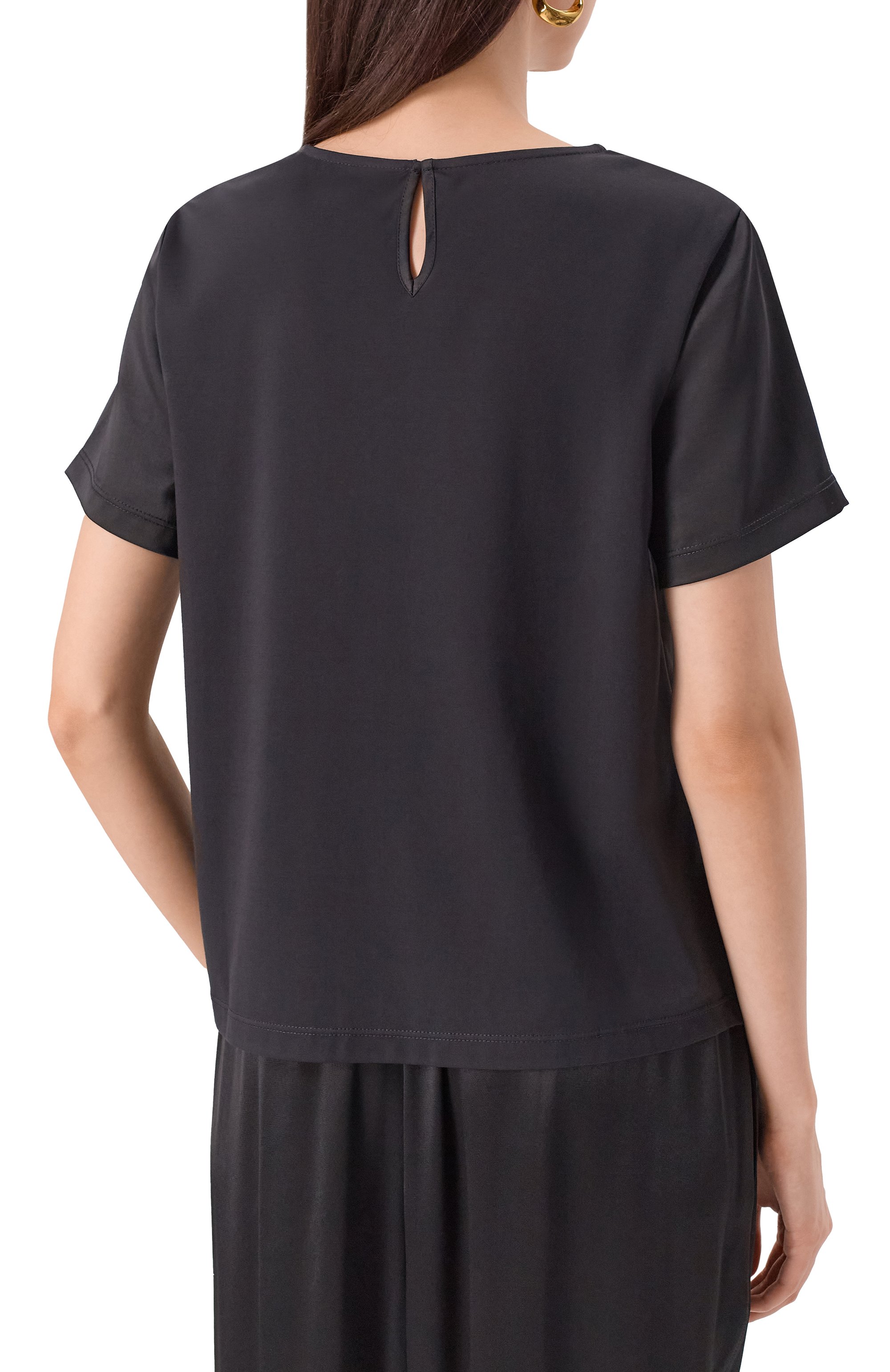 Атласный топ WEEKEND MAX MARA, арт. GILBERT, фото 4