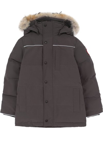 Пуховая куртка eakin с меховой отделкой на капюшоне CANADA GOOSE, арт. 4597Y, фото 1