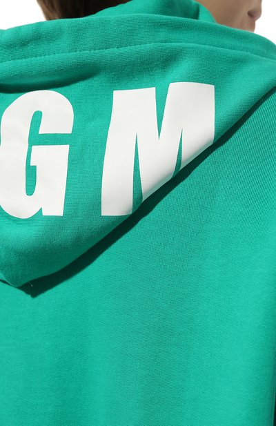 Хлопковое худи MSGM, арт. 3541MDM535/237799, фото 5