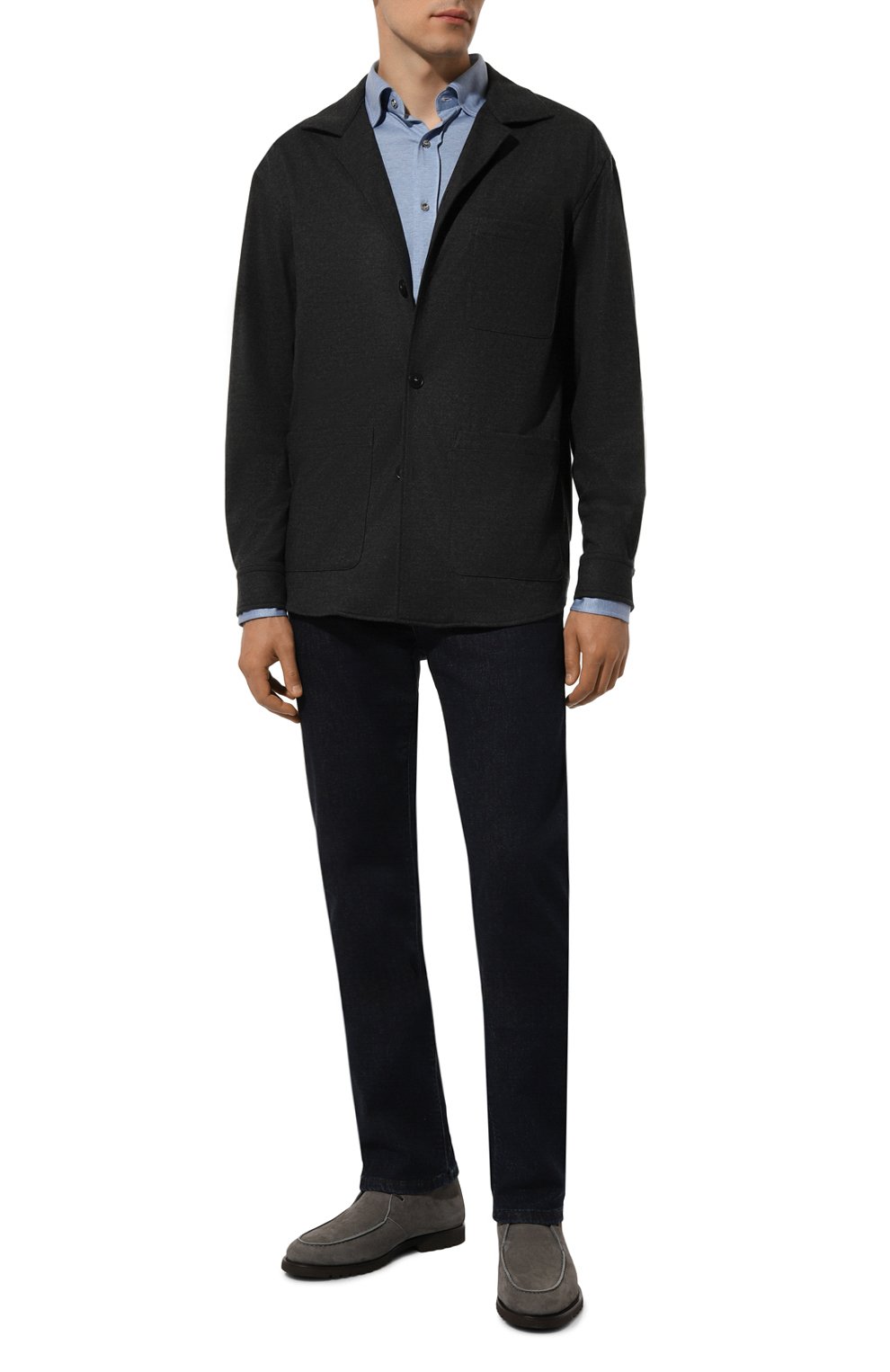 Шерстяной пиджак CANALI, арт. J31014/JJ03062, фото 2