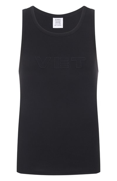 Мужская хлопковая майка VETEMENTS, арт. MH76TT220B