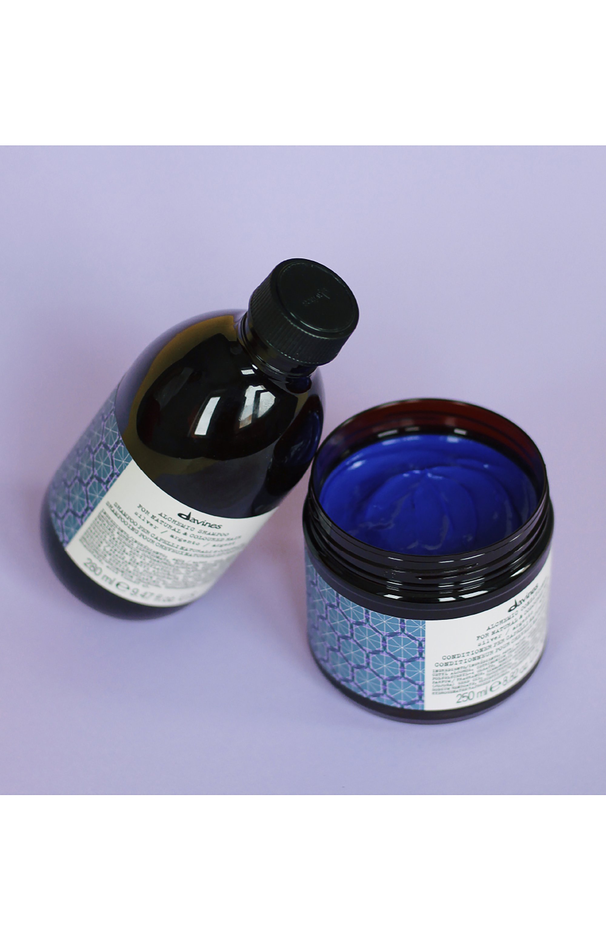 Кондиционер для натуральных и окрашенных волос alchemic, серебро (250ml) DAVINES, арт. 67229, фото 2