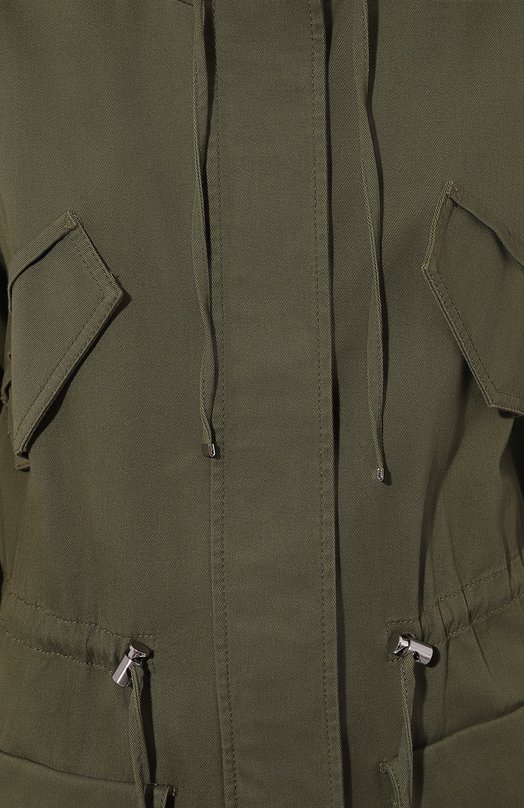 Хлопковая парка BOSS Orange Хаки, фото 5