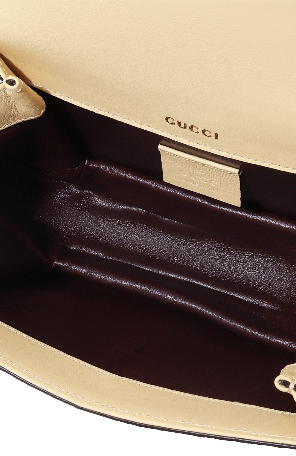 Сумка sylvie из кожи питона GUCCI, арт. 615965 EZ60X, фото 5