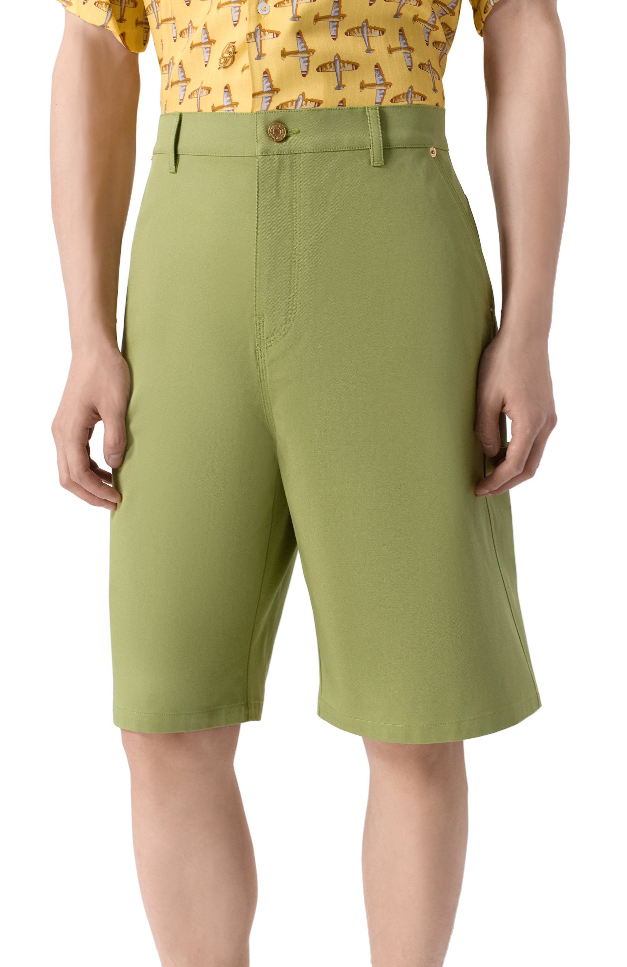 Хлопковые шорты DROLE DE MONSIEUR, арт. J-BS167-C0214-0L, фото 3