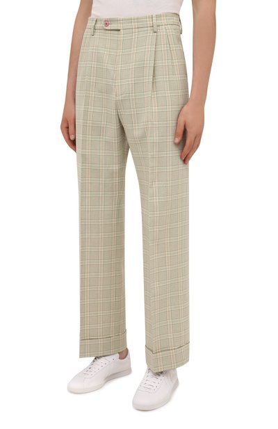 Шерстяные брюки GUCCI, арт. 653360/ZAFVF, фото 3