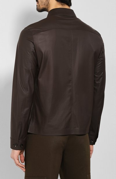 Кожаная куртка ZEGNA, арт. UUPNN/U163, фото 4