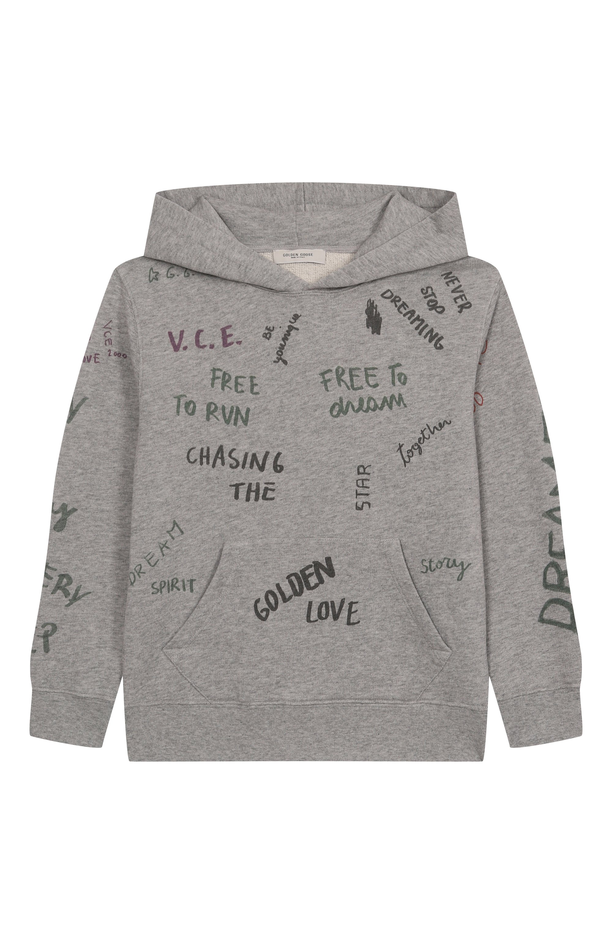 Хлопковое худи GOLDEN GOOSE DELUXE BRAND, арт. GKP02044.P002189, фото 1