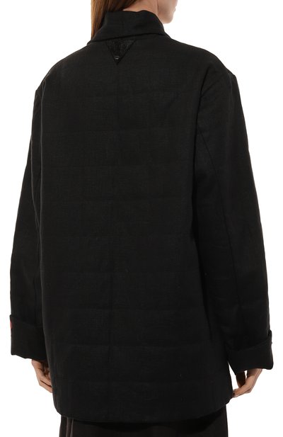 Жакет из хлопка и льна MIDGARD PARIS, арт. F1-JK1-BK, фото 4