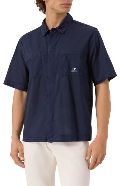 Хлопковая рубашка C.P. COMPANY, арт. 18CMSH247A110349G, фото 3