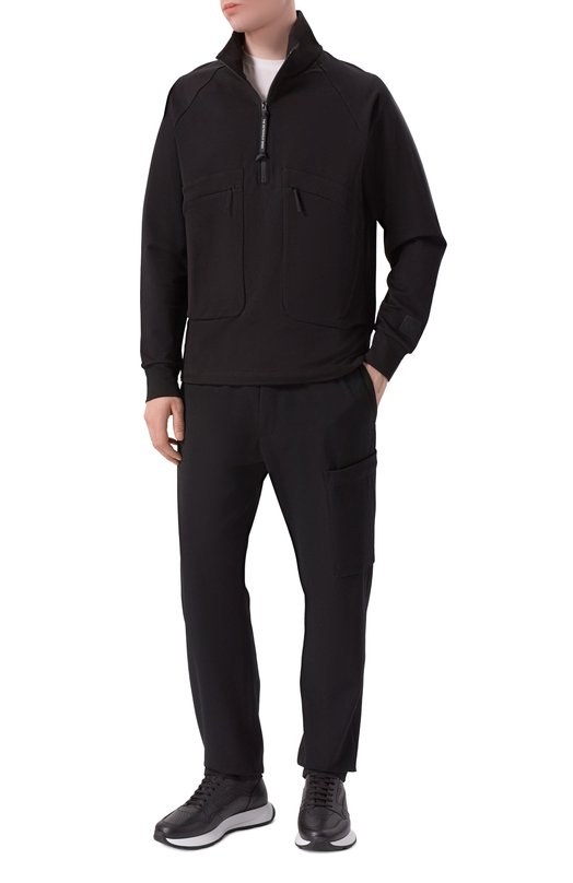 Хлопковый анорак C.P. Company 19CLSS013A006452W Чёрный  19CLSS013A006452W Фото 2