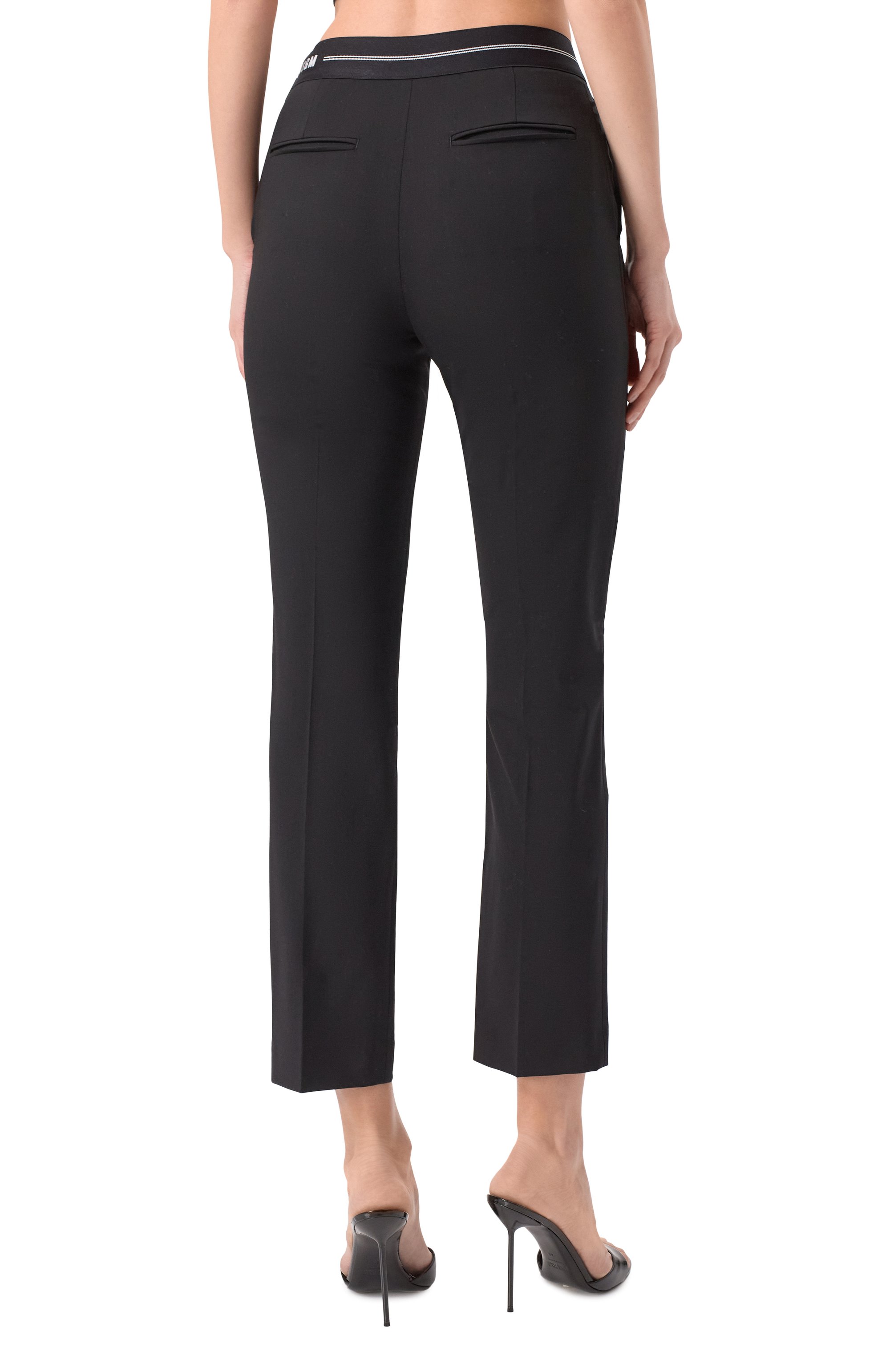 Шерстяные брюки MSGM, арт. 3841MDP13/257127, фото 4