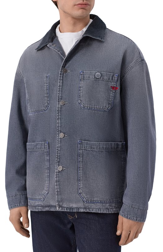 Джинсовая куртка D-Stack-U-L Diesel A20726/09N83 Голубой  A20726/09N83 Фото 3