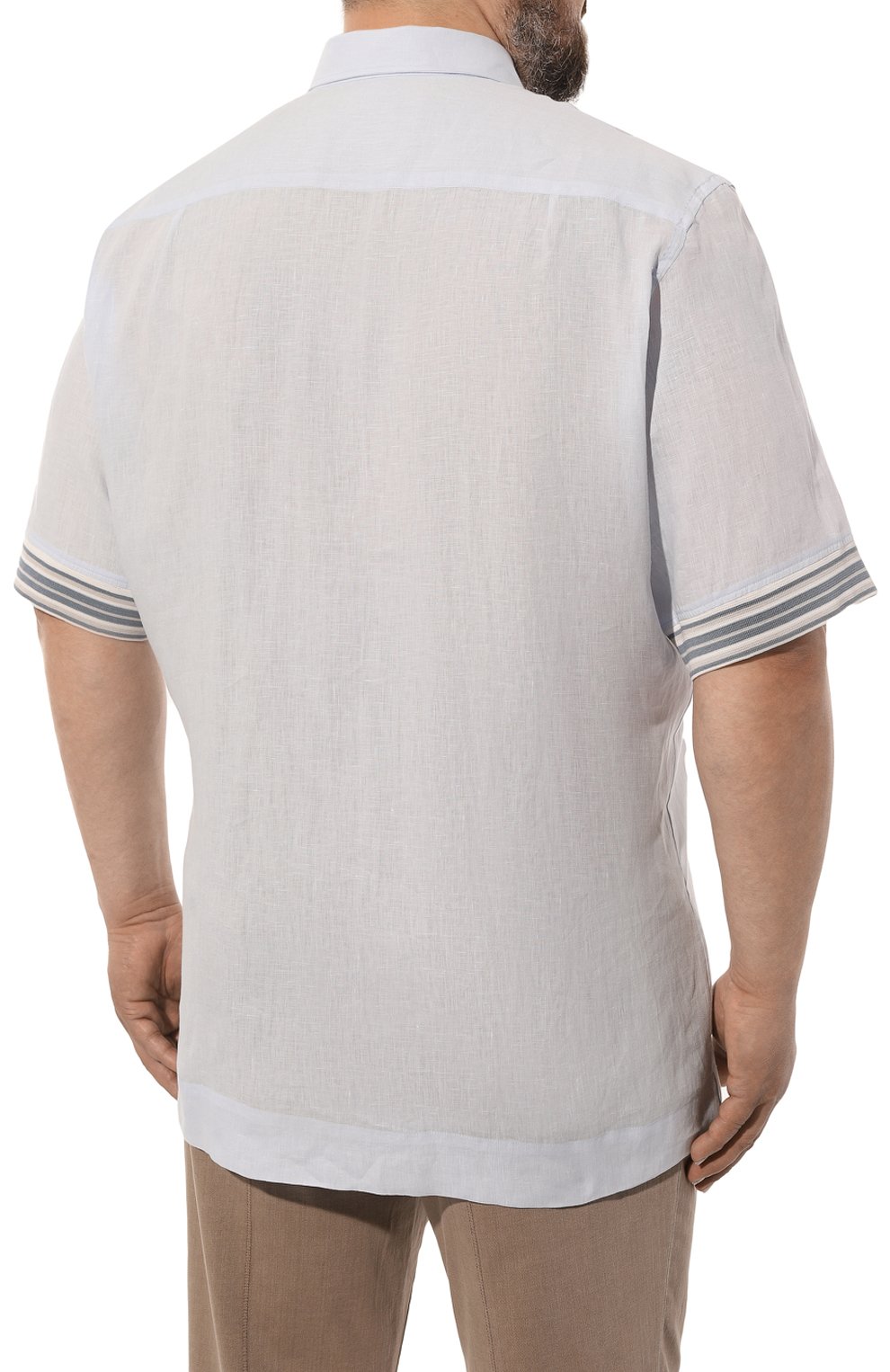 Льняная рубашка CORTIGIANI, арт. 5CS6090000, фото 4