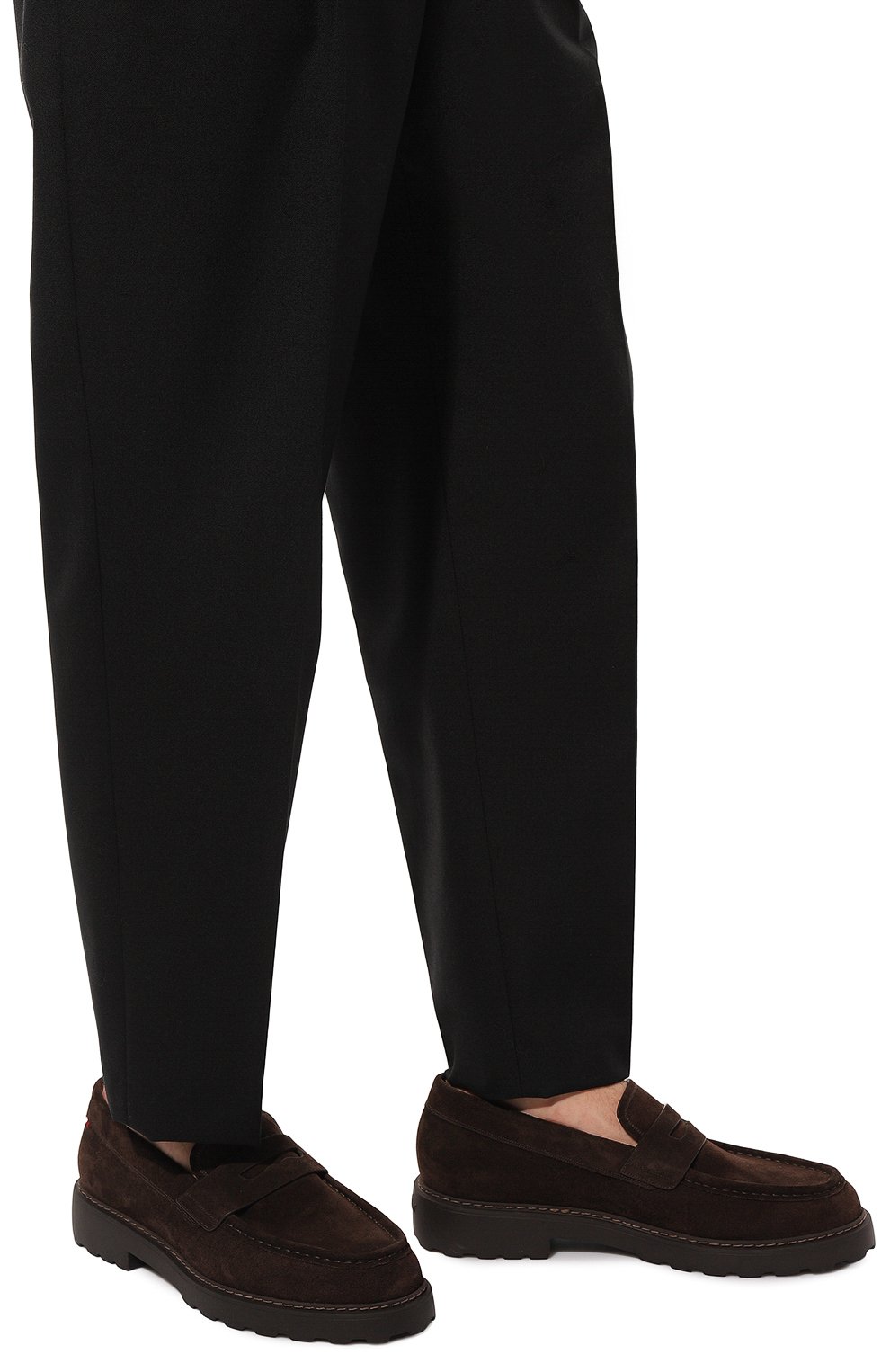 Замшевые лоферы gyles BALLY, арт. MSF0E5/SU009, фото 3