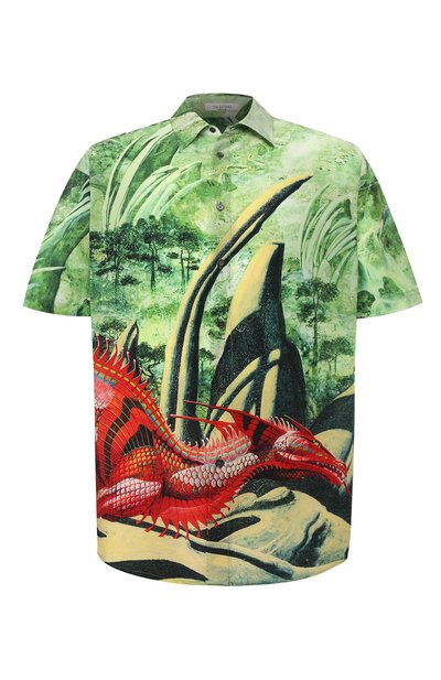 Шелковая рубашка VALENTINO, арт. TV0AAB3566E, фото 1