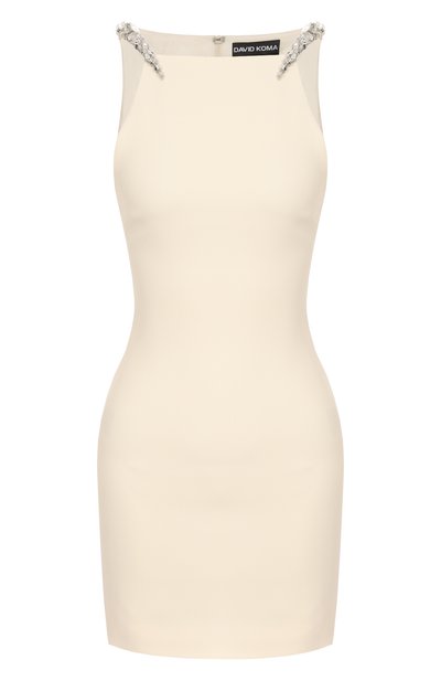 Женское платье с отделкой стразами DAVID KOMA, арт. RE25DK48D