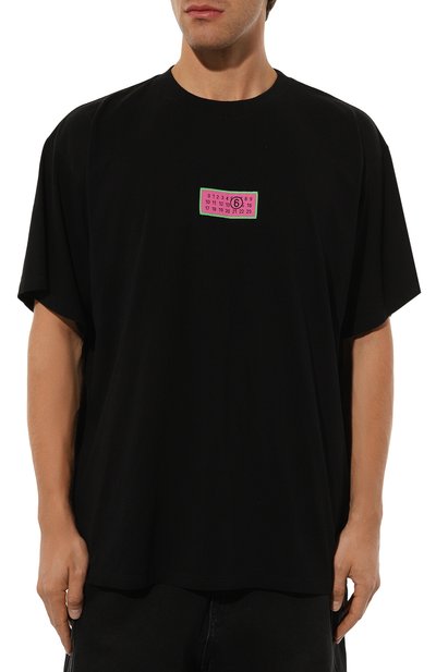 Хлопковая футболка MM6, арт. SH2GC0012/S23588, фото 3