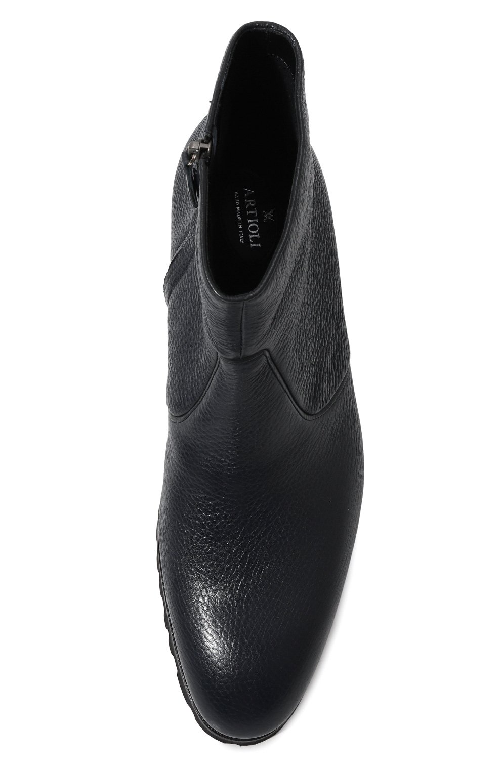 Кожаные сапоги ARTIOLI, арт. 06P012/BIS/S0FT KID/FABRIC 89G, фото 6