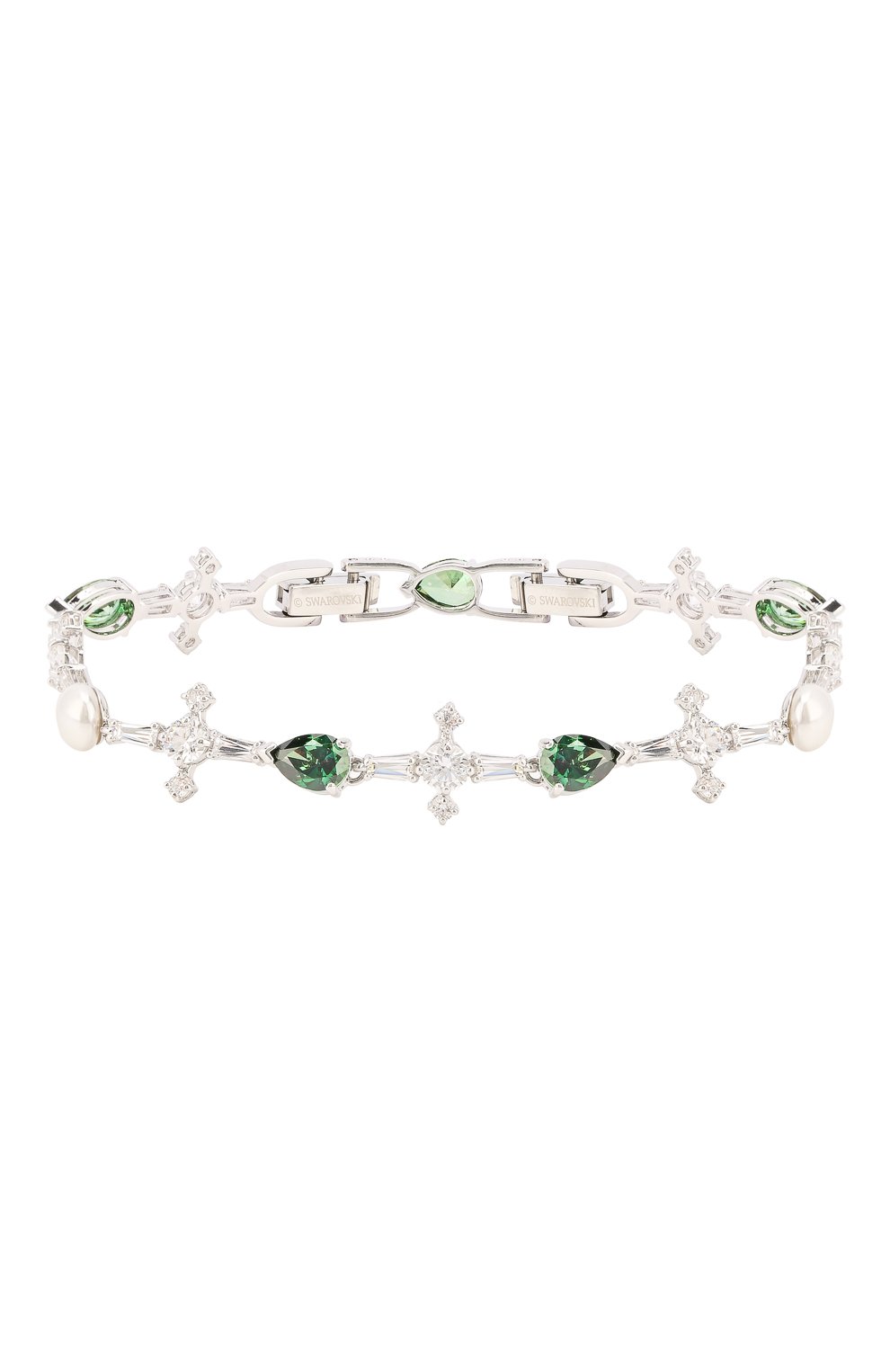 Браслет symbolic SWAROVSKI серебряного цвета по цене 11890 руб., арт. 5493102, фото 1 Браслет symbolic SWAROVSKI, арт. 5493102, фото 1