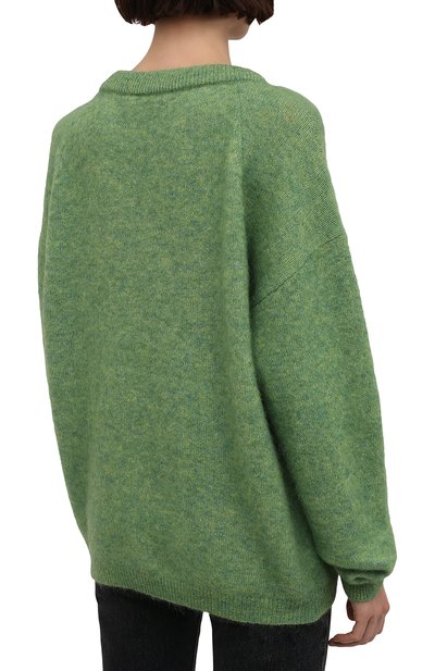 Свитер ACNE STUDIOS зеленого цвета по цене 34050 руб., арт. A60195, фото 4 Свитер ACNE STUDIOS, арт. A60195, фото 4